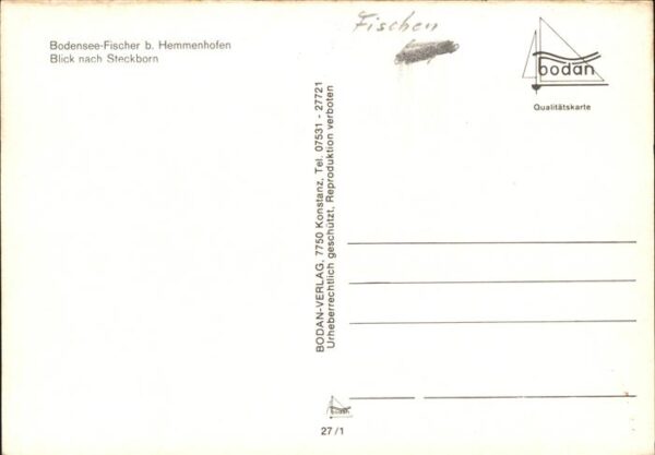 Fischerei Bodensee Hemmenhofen Steckborn – Bild 2