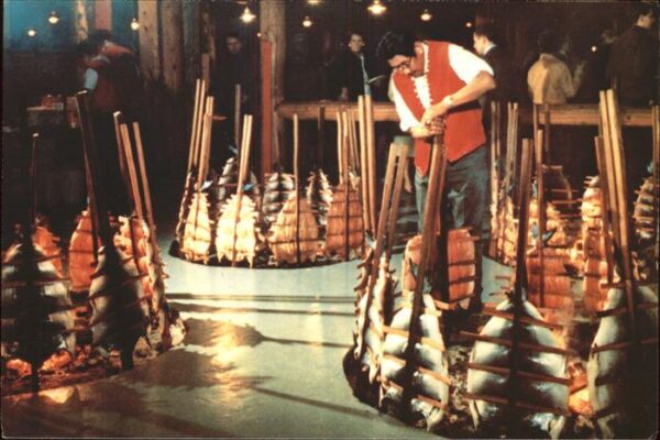Fischerei Lachs Tillicum Village Longhouse Blake