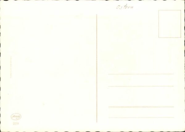 Ostern Easter Paques Küken Blumen Amag-Verlag 2219 – Bild 2