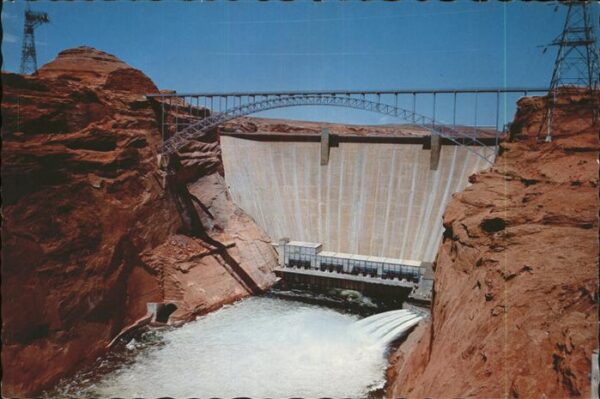Staudamm Pumpspeicherkraftwerk Glen Canyon Dam Colorado River Arizona