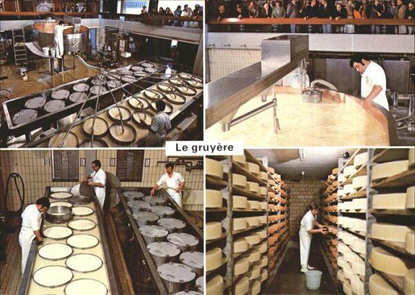 Kaeserei Gruyeres Schweiz Fromagerie