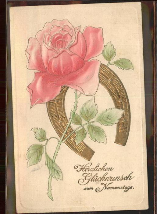 Hufeisen Rose Namenstag