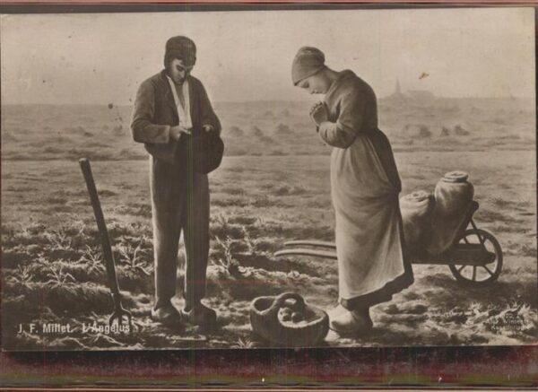 Ernte Landwirtschaft Gebet J.F. Millet L'Angelus