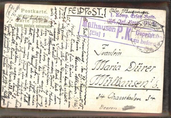 Voegel Himbeeren Künstlerkarte – Bild 2