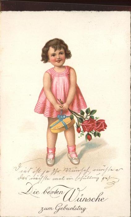 Geburtstag Rosen Geschenk Kind