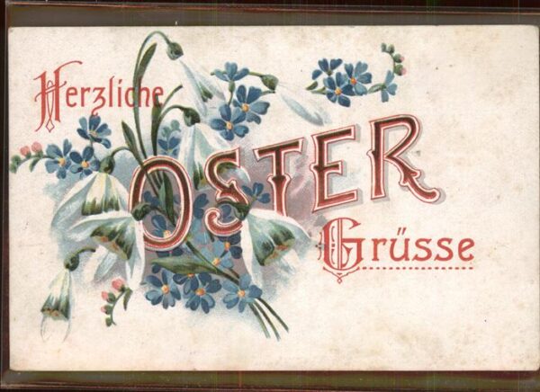 Ostern Easter Paques Blumen
