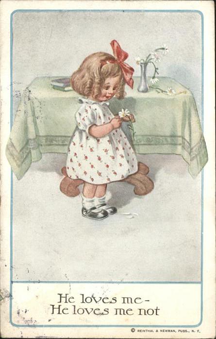 Baby Nursery Bebe Margarite He loves me-He loves me not