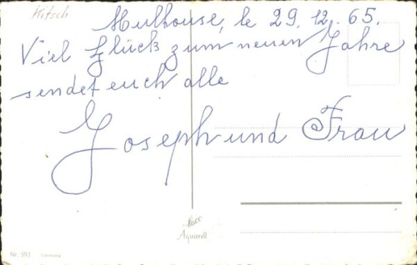 Neujahr Auto Kleeblatt Vogel – Bild 2