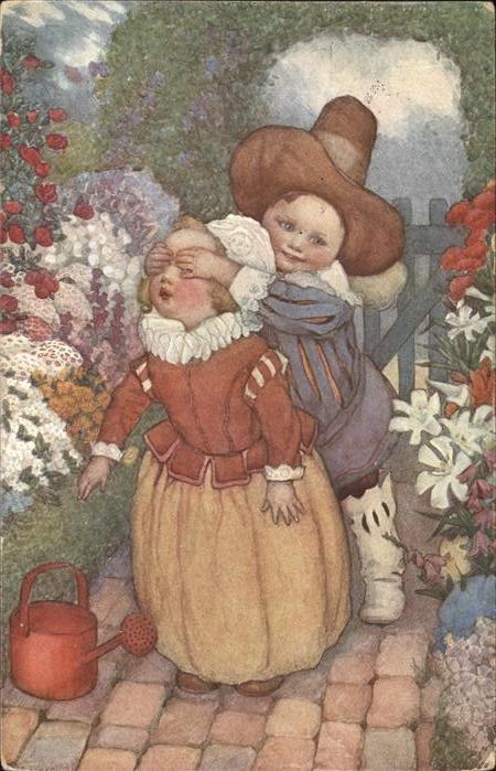 Baby Nursery Bebe Gießkanne Blumen M. Munk Nr. 563
