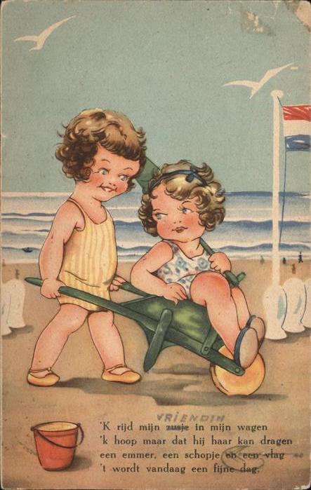 Bademode Kinder Schubkarre