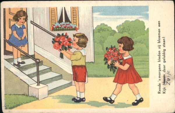 Baby Nursery Bebe Blumenstrauss