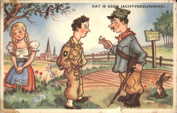 Jagd Humor Hase