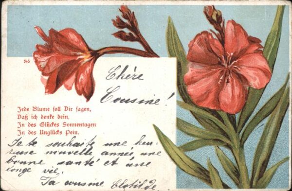 Blumen Poesie