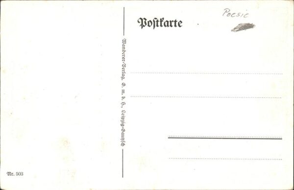 Kuenstlerkarte W. Hinze Mein Himmer auf der Erde Nr. 5 – Bild 2