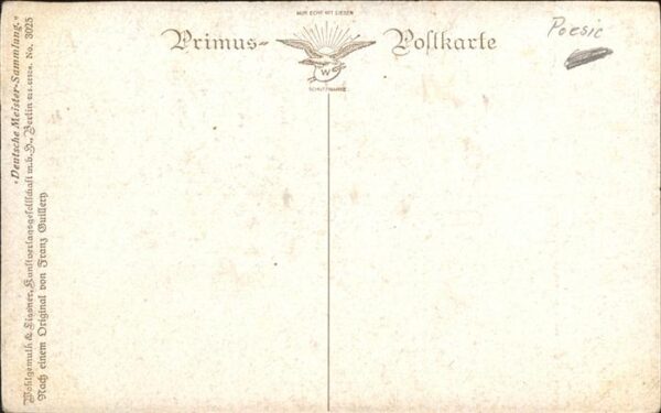Verlag Primus Nr. 3025 Franz Guillery Herzeleid – Bild 2
