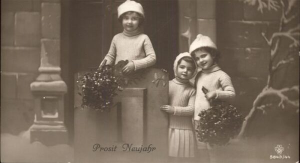 Neujahr Kinder Feldpost