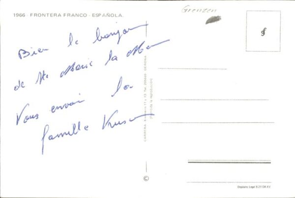 Zoll Grenze Douane Frontera Franco-Espanola La Junquera-Le – Bild 2