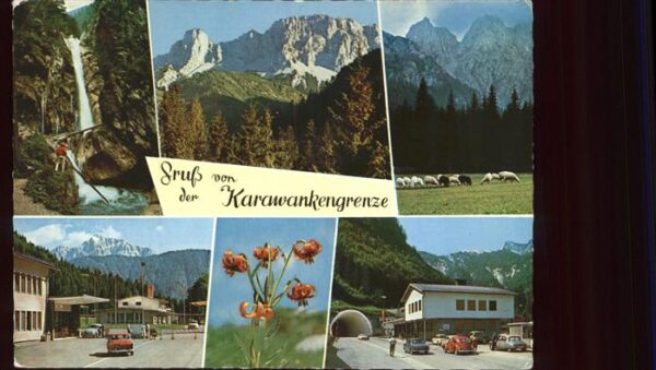 Zoll Grenze Douane Karawankengrenze Kärnten-Austria