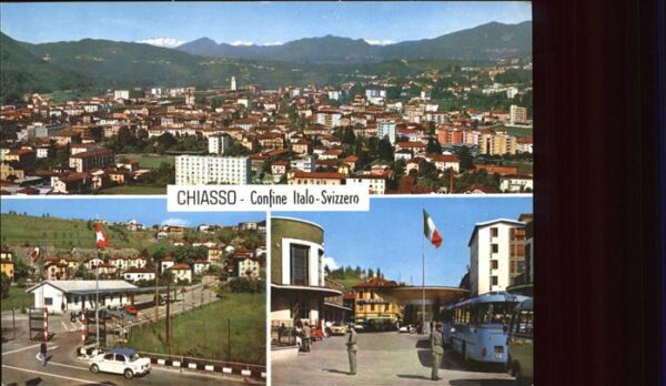 Zoll Grenze Douane Chiasso Italien-Schweiz