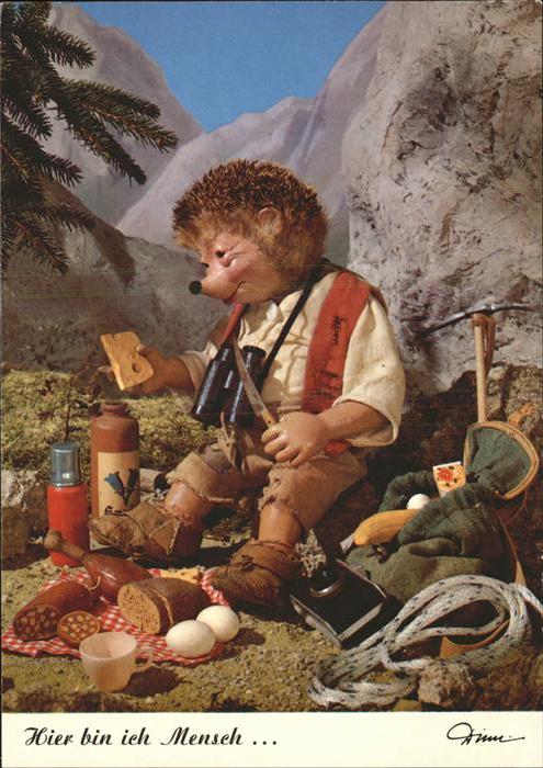 Mecki Nr. 474 Picknick Fernglas Fotoapparat