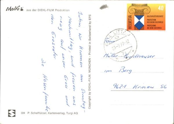 Mecki Nr. 304  Reise Koffer – Bild 2