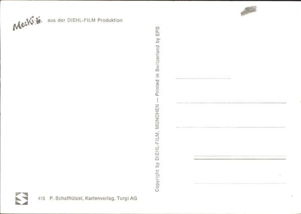 Mecki Nr. 415 Herlich willkommen Malerei Leiter – Bild 2