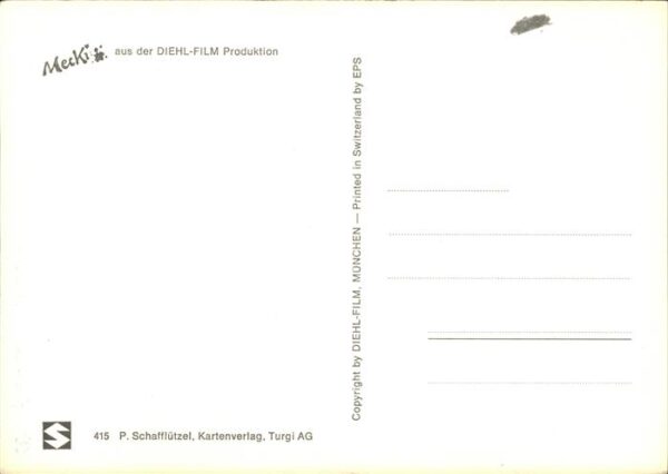 Mecki Nr. 415 Willkommensgruß Malerei – Bild 2