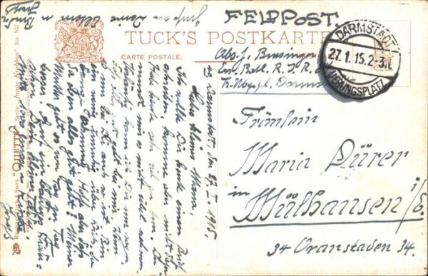 Verlag Tucks Oilette Nr. 937 Neptun junior Serie Junge Krabben – Bild 2