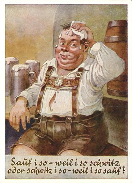 Bier Humor August Lengauer-Verlag Nr. 3062 M