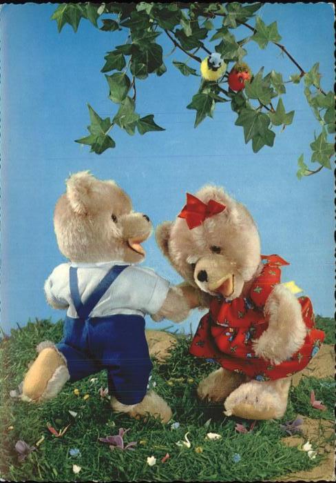 Teddy Teddybaer Teddy-bear Tanz Vögel