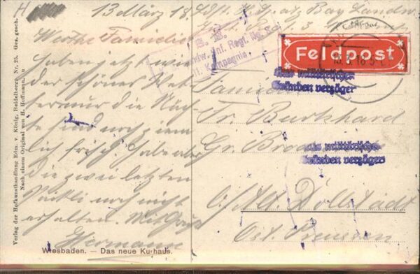 Hoffmann Heinrich Nr. 25 Wiesbaden Kurhaus – Bild 2