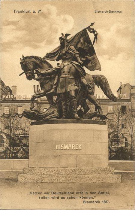 Bismarck Denkmal Frankfurt am Main