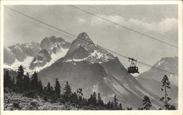 Seilbahn Tiroler Zugspitzbahn Mieminger Berge