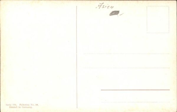 Perlberg F. Nr. 26 Palästina Bethanien Hirte – Bild 2