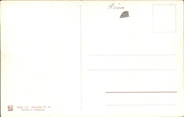 Perlberg F. Nr. 28 Palästina Berg Tabor – Bild 2