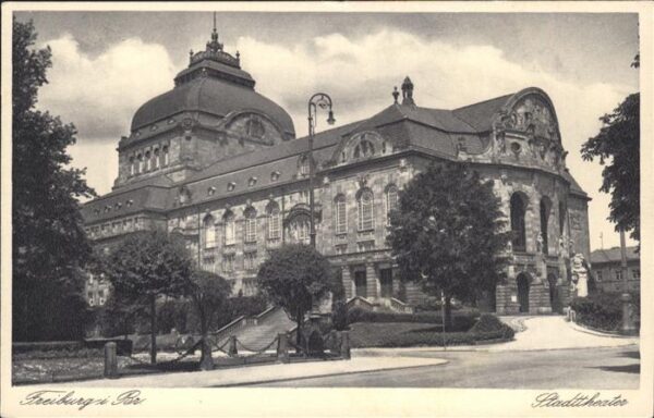 Theatergebaeude Freiburg i. Br. Stadttheater