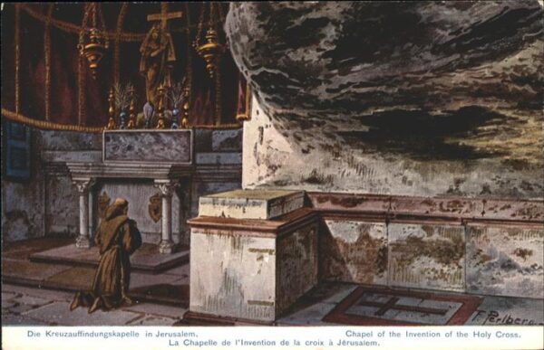 Perlberg F. Nr. 56 Palästina Kreuzauffindungskapelle Je