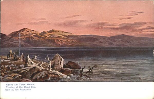 Perlberg F. Nr. Nr. 4 Palästina Totes Meer Israel