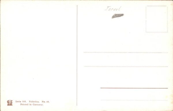 Perlberg F. Nr. 46 Palästina Todesangst-Grotte Jerusale – Bild 2