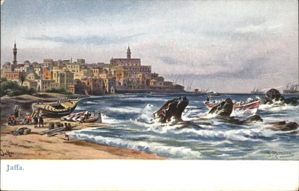 Perlberg F. Nr. 27 Levante Jaffa Boote