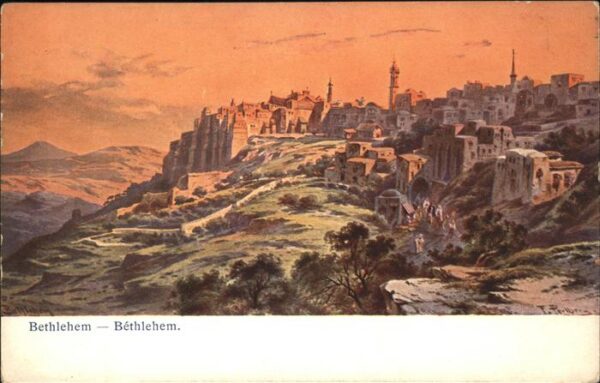 Perlberg F. Nr. 5 Palästina Bethlehem
