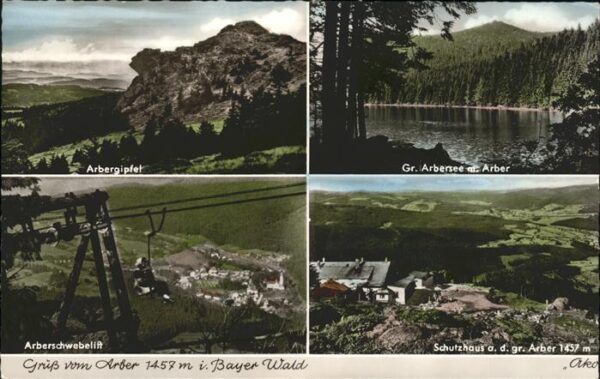 Sessellift Arber Bayerischen Wald Arbersee
