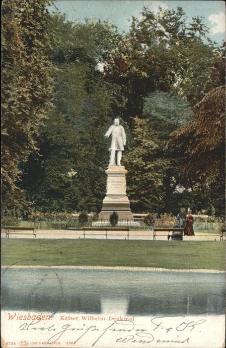 Wilhelm I Denkmal Wiesbaden