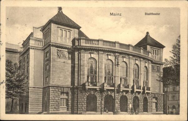Theatergebaeude Mainz Stadttheater