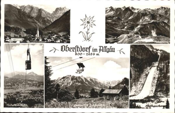 Seilbahn Sessellift Skiflugschanze Oberstdorf im