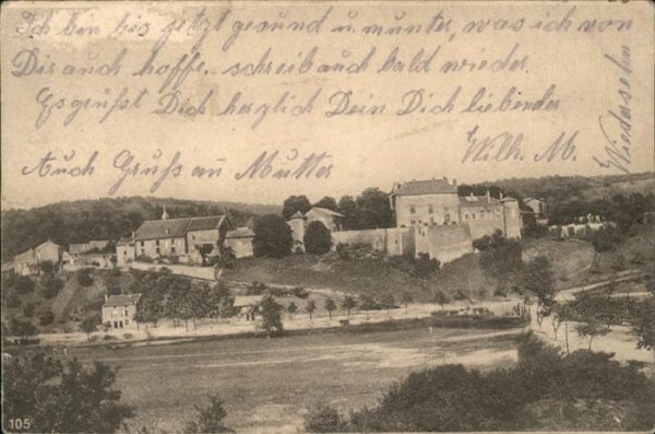 Feldpost-Stempel WK1 Württ.ErsatzInft Rgt Nr .52  / 3. Kompa