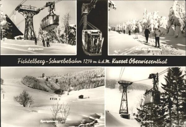 Seilbahn Fichtelberg Oberwiesenthal Skifahren