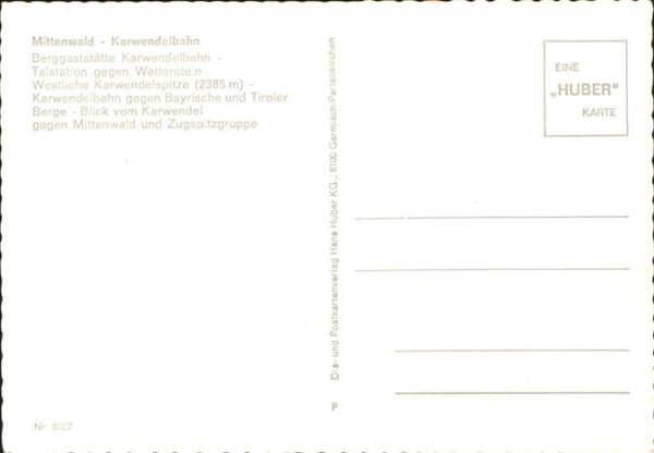 Seilbahn Karwendelbahn Mittenwald – Bild 2