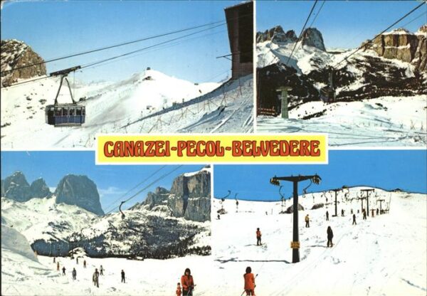 Seilbahn Canazei-Pecol-Belvedere Dolomiti Val di