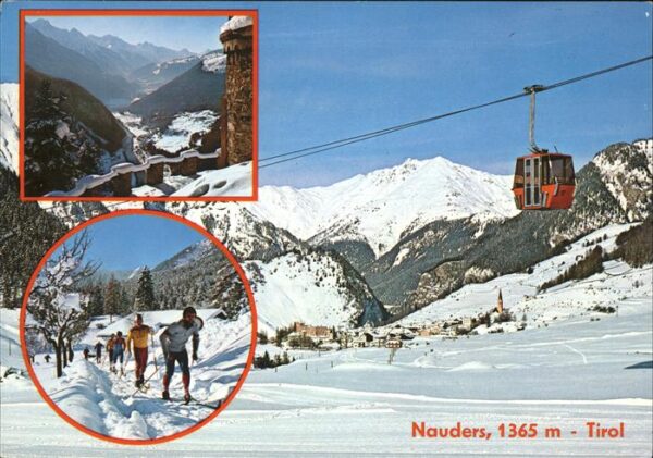 Seilbahn Skifahren Nauders Tirol